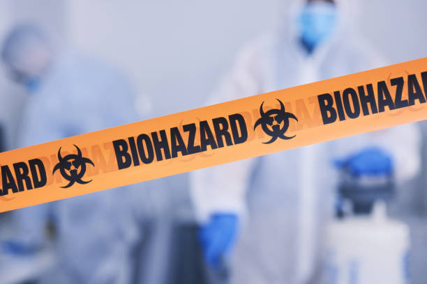 Professional Drug Lab Cleanup technician working in Lakewood, NJ